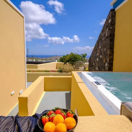 Pasithea Suites Megalochori  Exterior photo